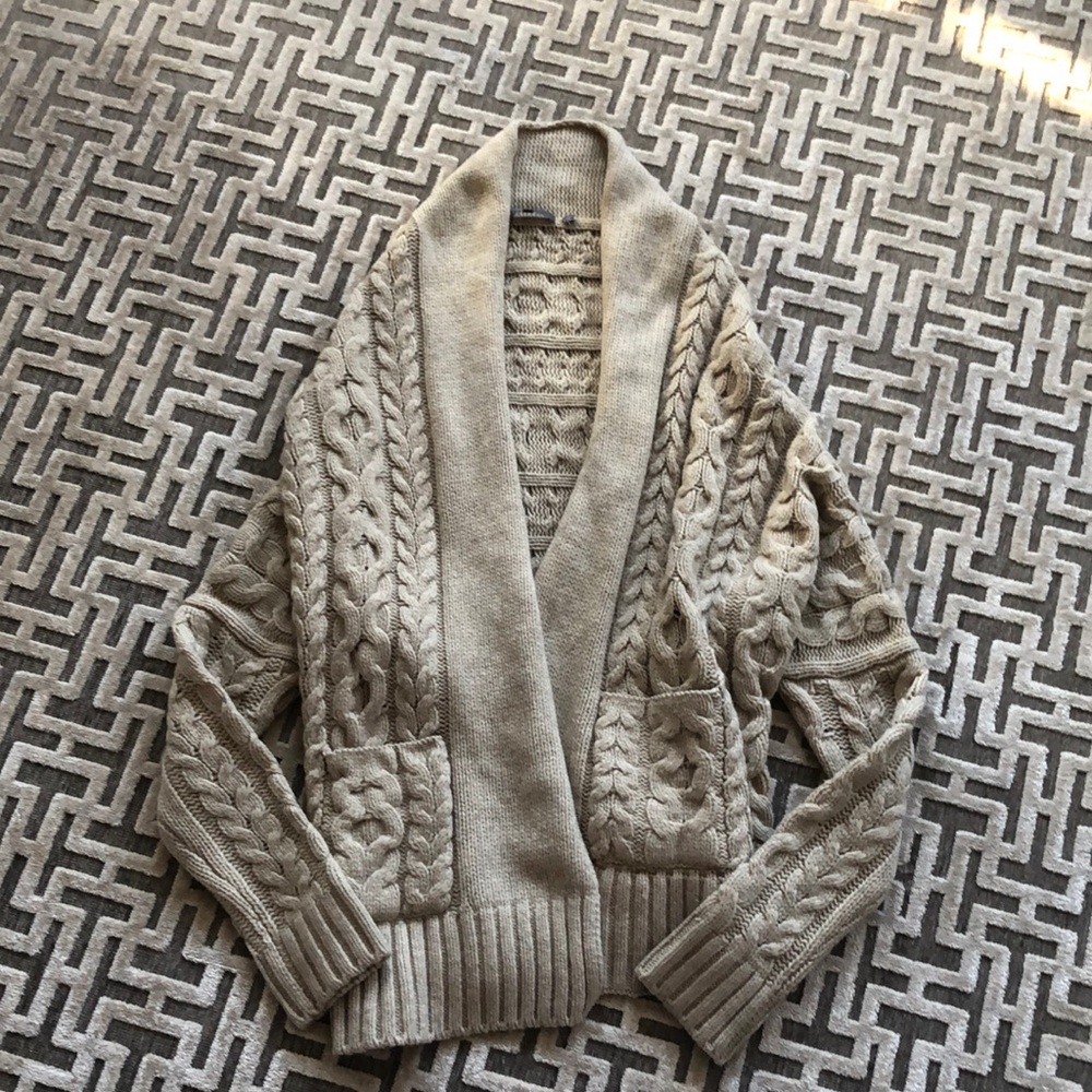 VINCE. Ladies knitted cardigan size large